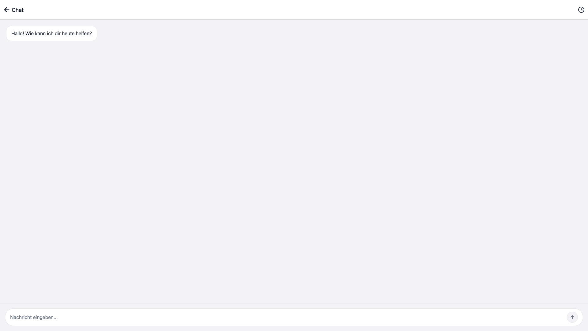 Chat – Desktop / Mobil (Desktop)