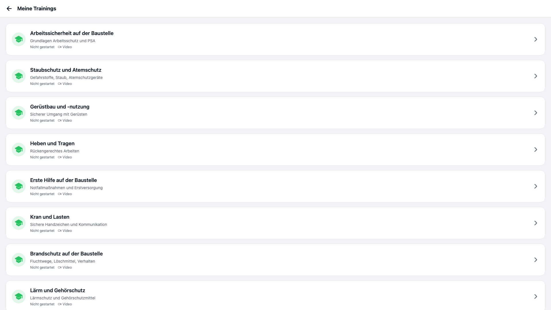 Training – Desktop / Mobil (Desktop)